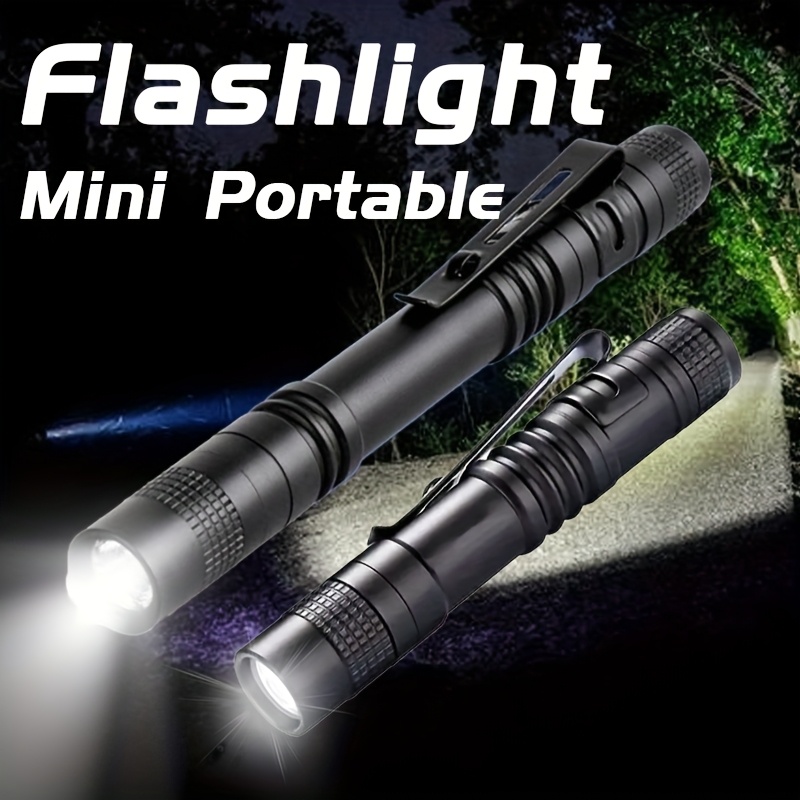 Outdoor Lighting Replacement Bulbs - Mini Portable LED Flashlight Pocket Ultra