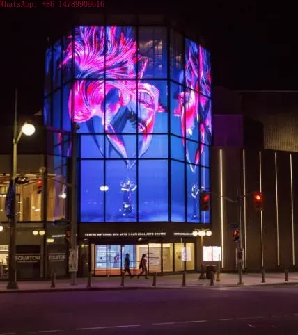 Wall Lighting Outdoor - Super Light Transparent LED Display Indoor
