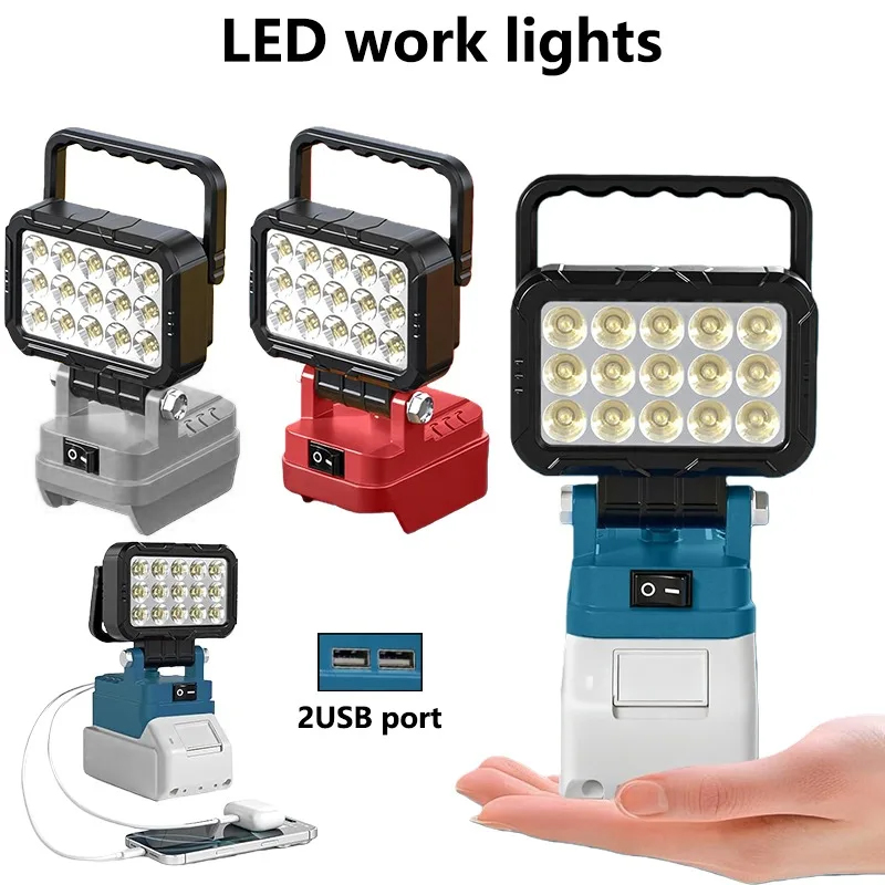 Outdoor Lighting Milwaukee - 6000 Lumen LED Work Light for