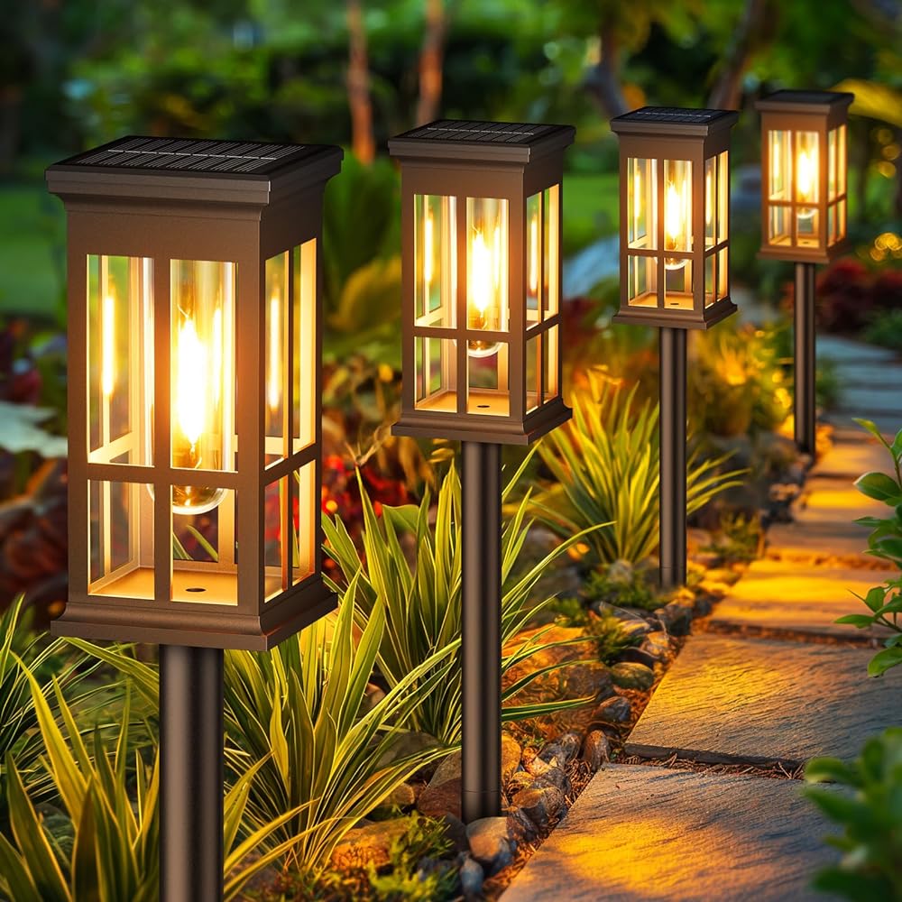 Outdoor Lighting Driveway - Solar Pathway Light Outdoor Solar Lamp