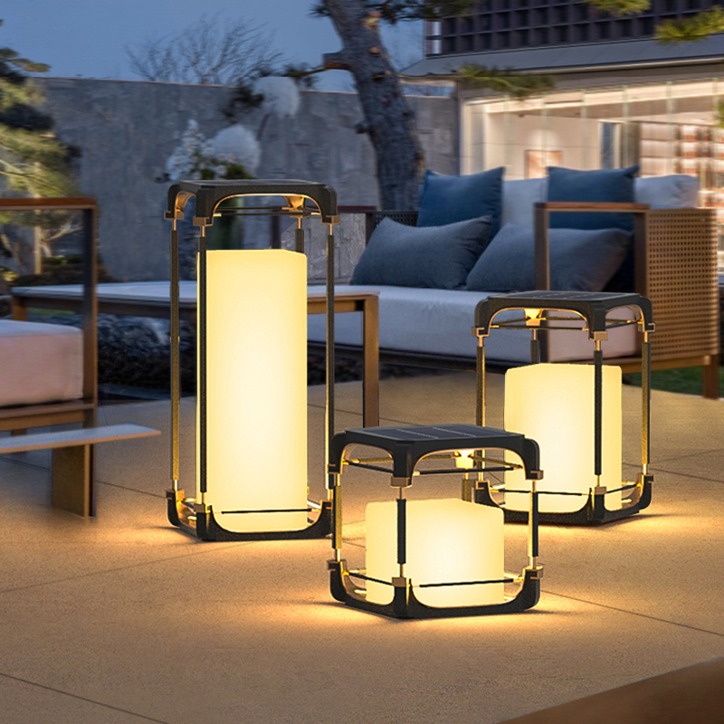Outdoor Lighting Art - Luminous Floor Lamp Courtyard Solar LED