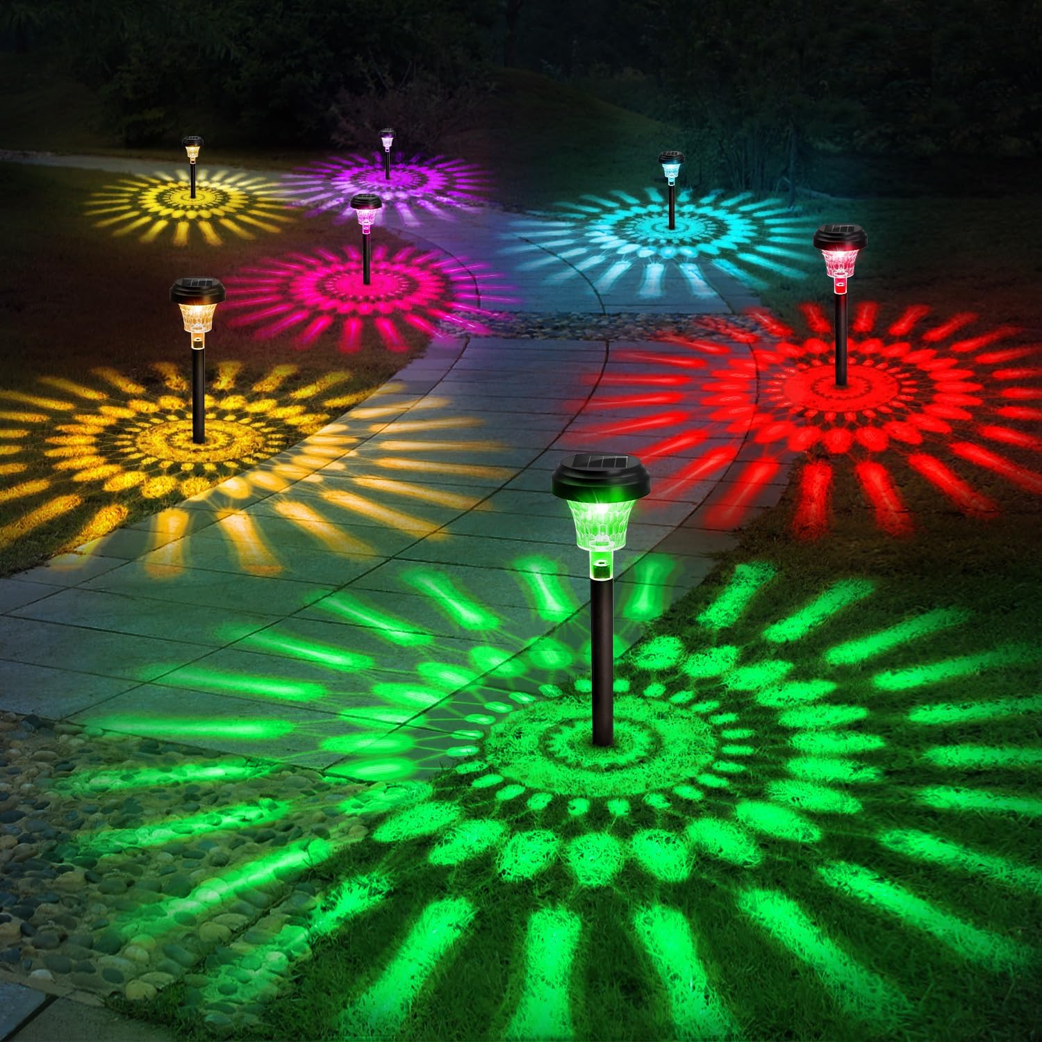 Outdoor Lighting Driveway - Solar Pathway Lights Outdoor Solar Yard