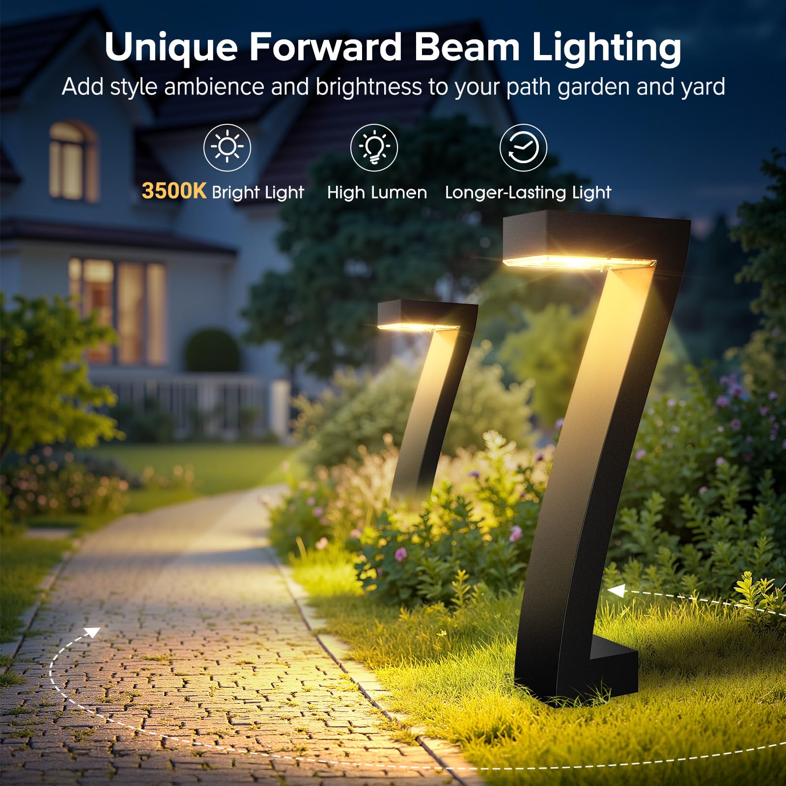 Upgraded Bright LED Solar Ligh - Outdoor Lighting Driveway ulasan dan harga