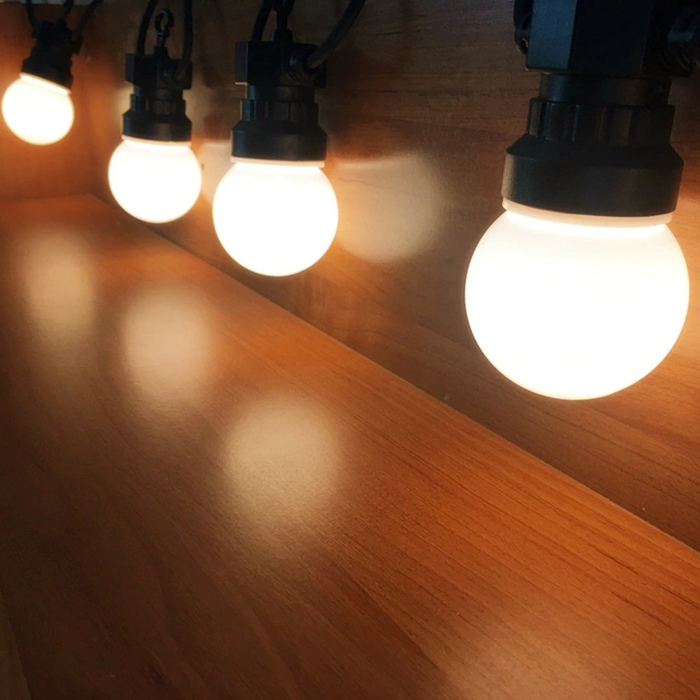 Led Milky White G50 Globe Outd - String Light Bistro ulasan dan harga