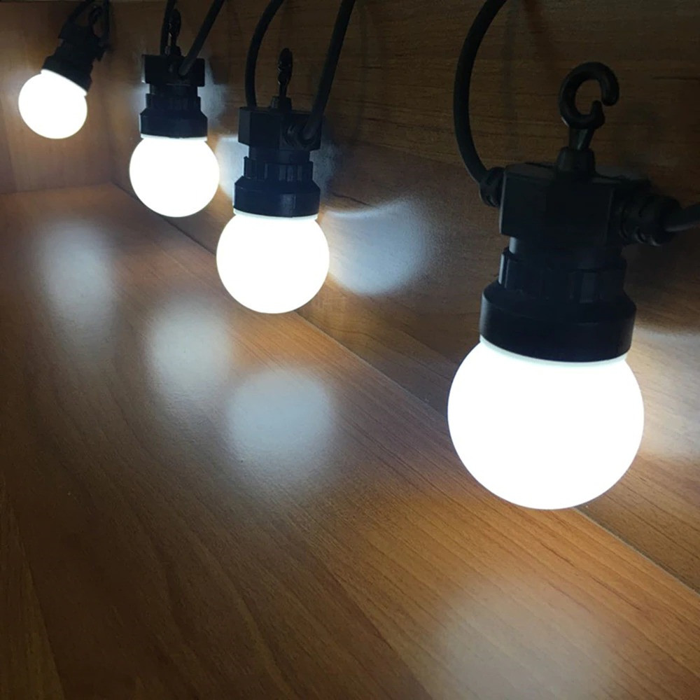 Led Milky White G50 Globe Outd - String Light Bistro ulasan dan harga