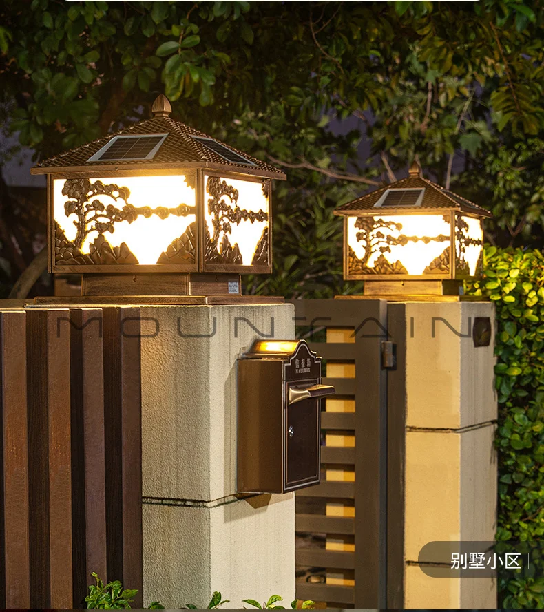 Solar stigma light Outdoor wal - Wall Lighting Outdoor ulasan dan harga