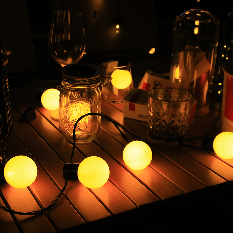 Solar String Lights Outdoor Wa - String Light Bistro ulasan dan harga