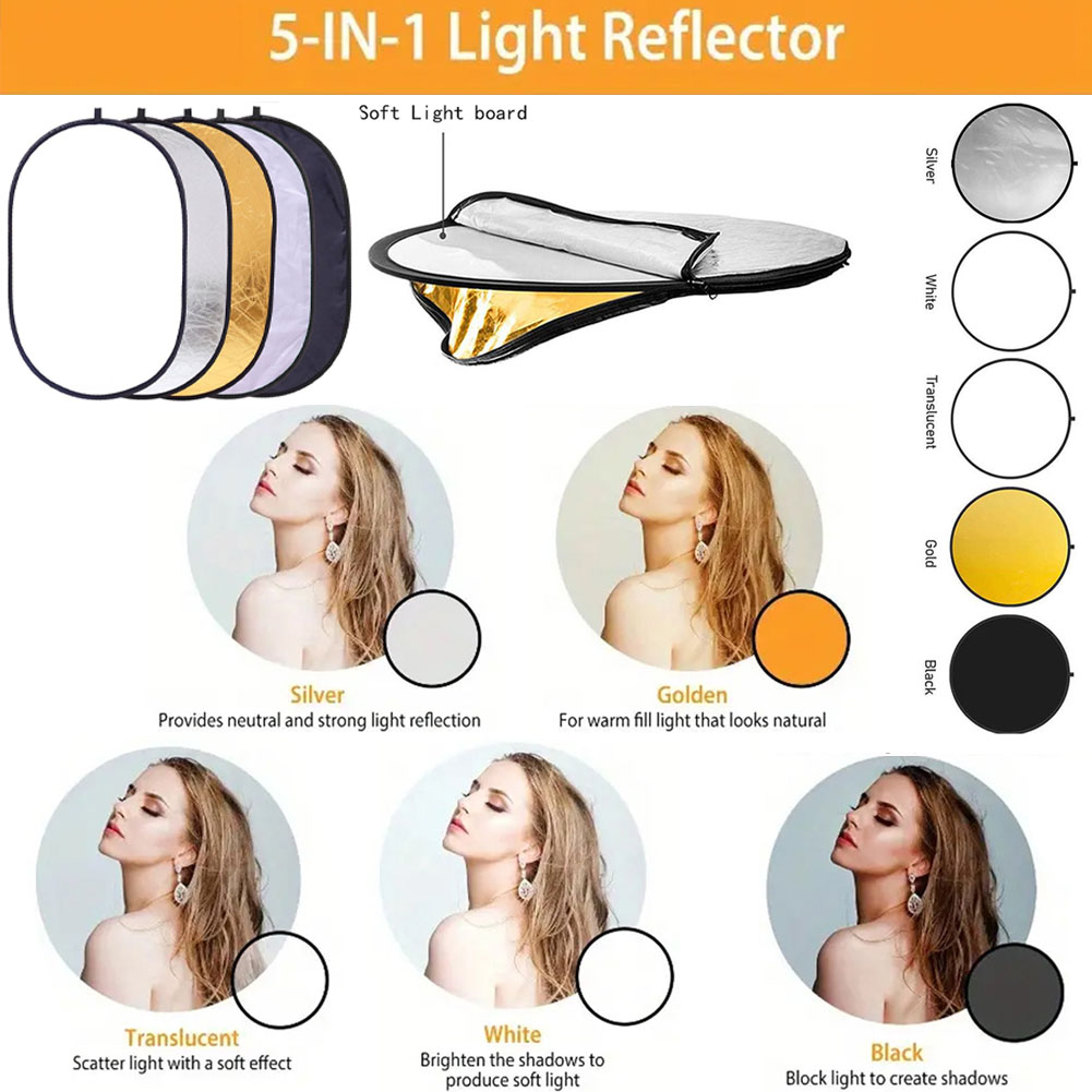 ERIKOLE 5-in-1 Photography Ref - Outdoor Lighting Kit Photography ulasan dan harga