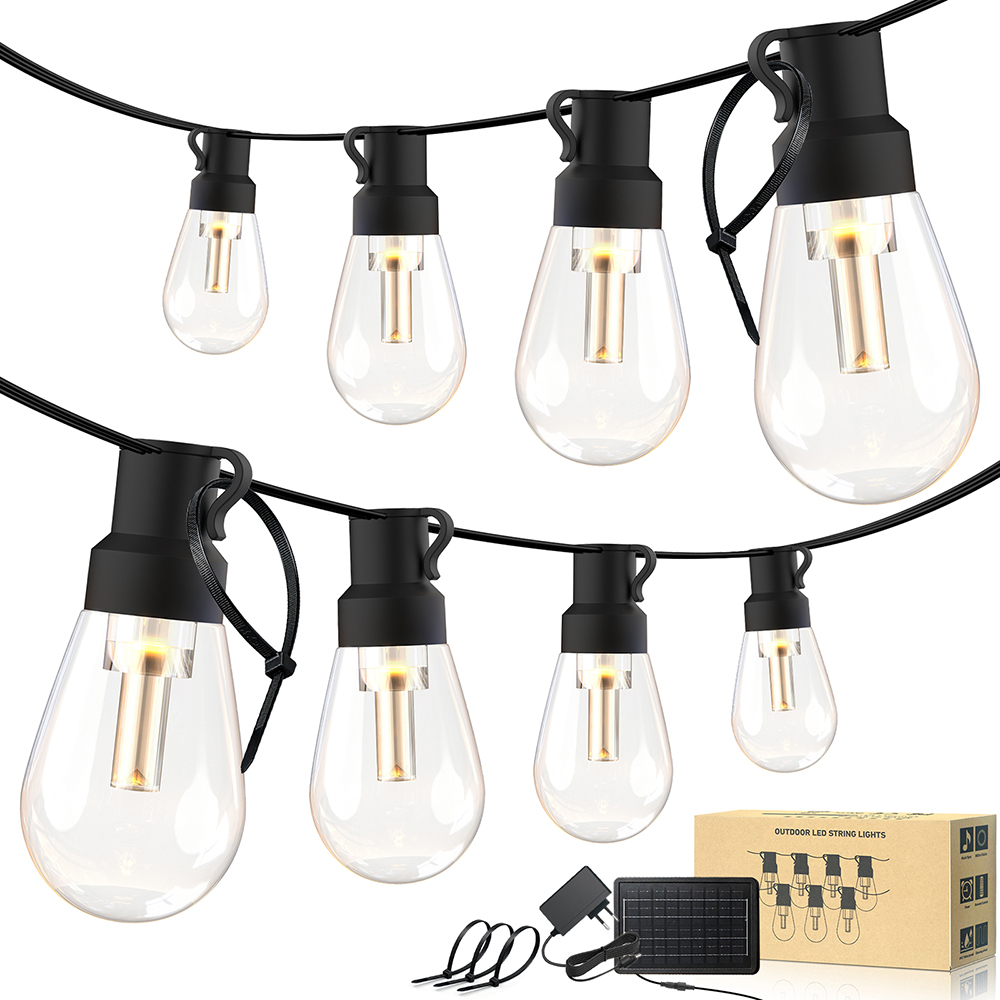 Solar Warm LED Globe String Li - String Light Bistro ulasan dan harga