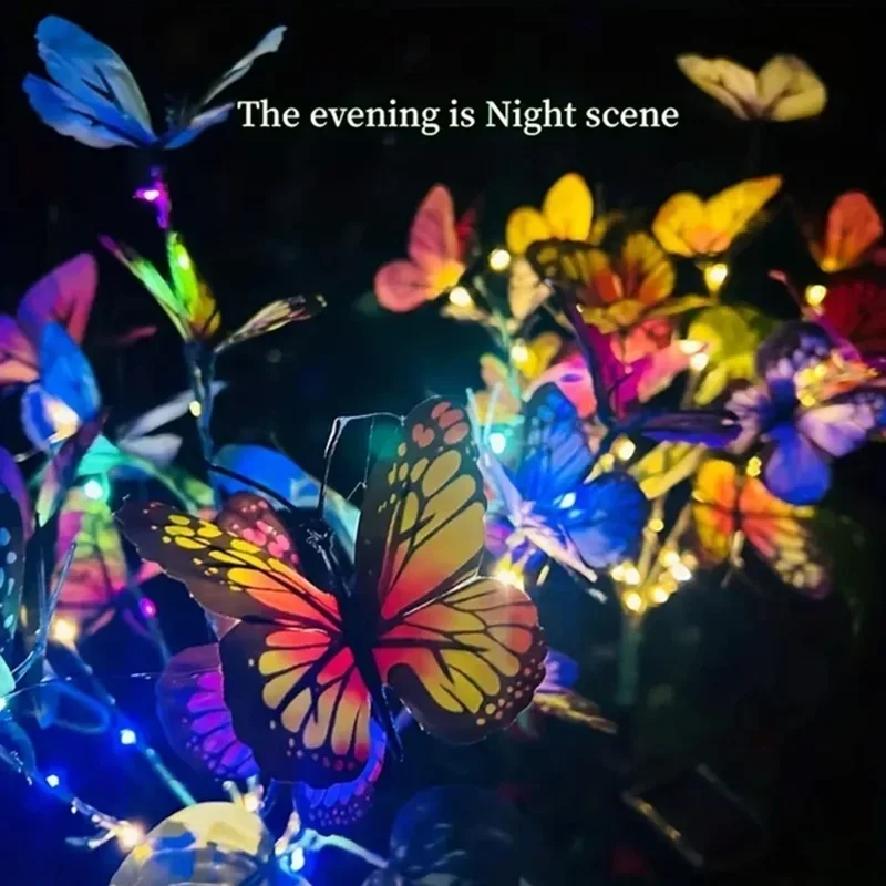 Solar LED Butterfly Garden Lig - Outdoor Lighting Diy ulasan dan harga