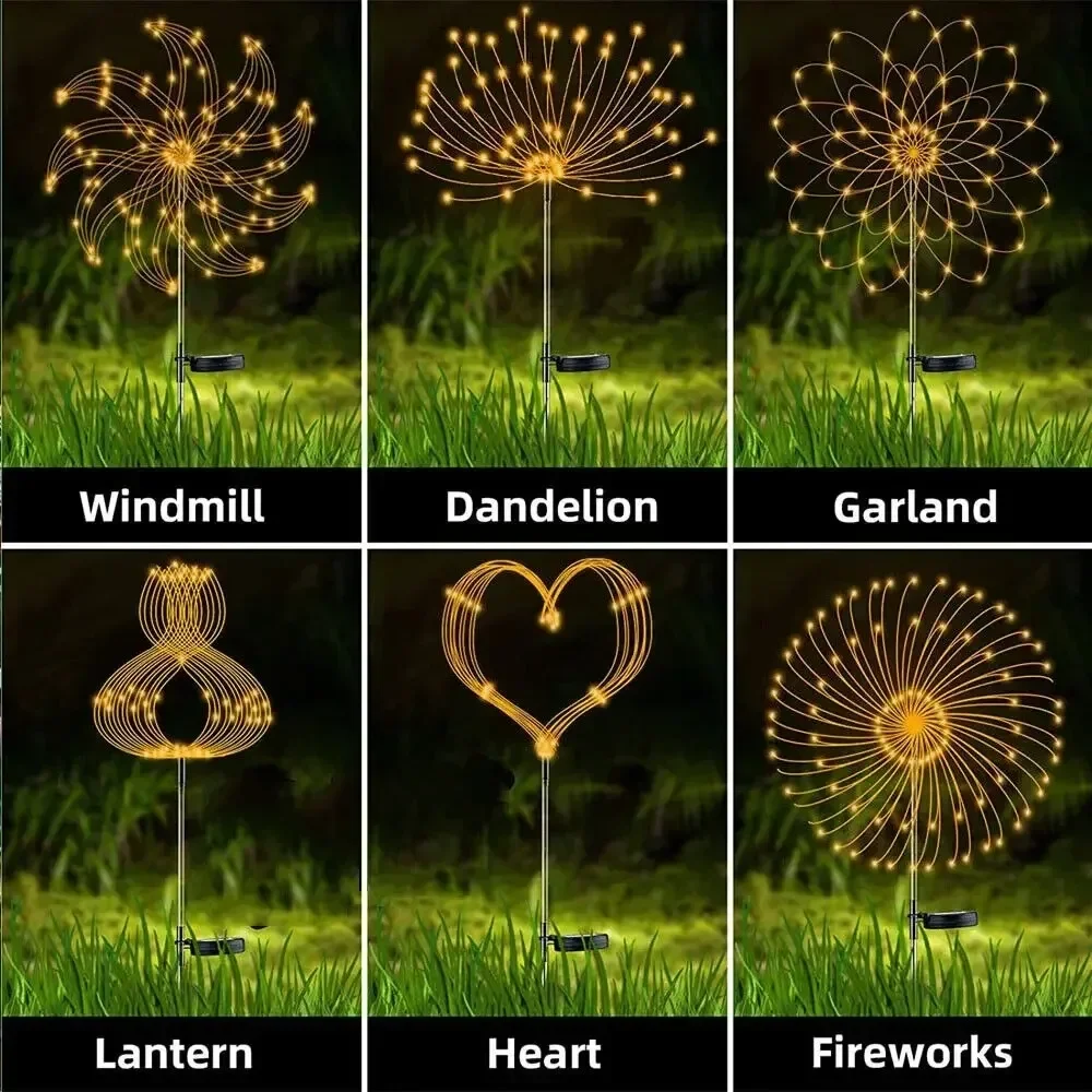 LED Solar Firework Path Lights - Outdoor Lighting Art ulasan dan harga
