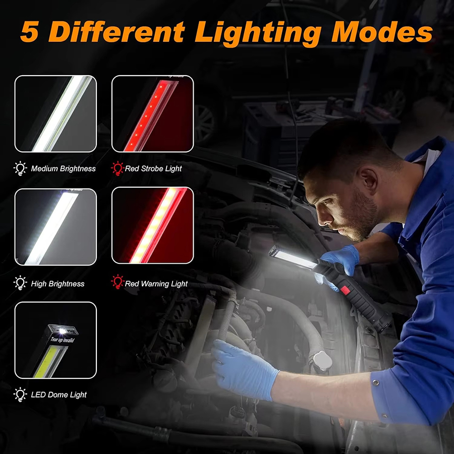 Portable LED Flashlight with M - Outdoor Lighting Replacement Bulbs ulasan dan harga