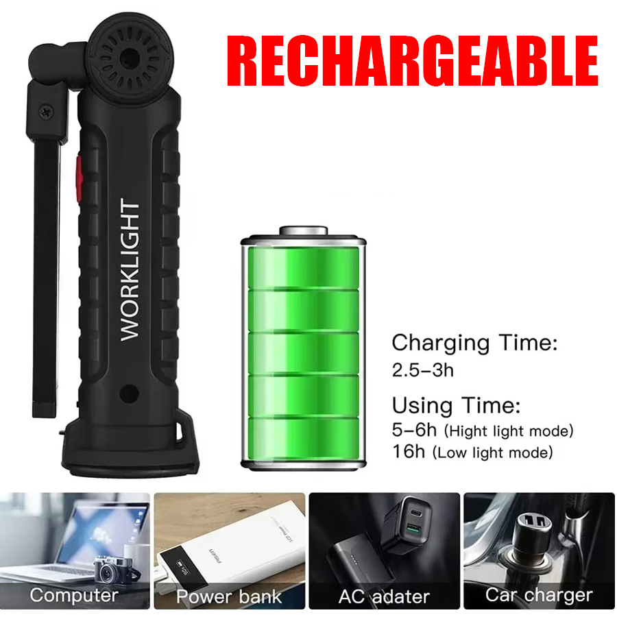 Portable LED Flashlight with M - Outdoor Lighting Replacement Bulbs ulasan dan harga