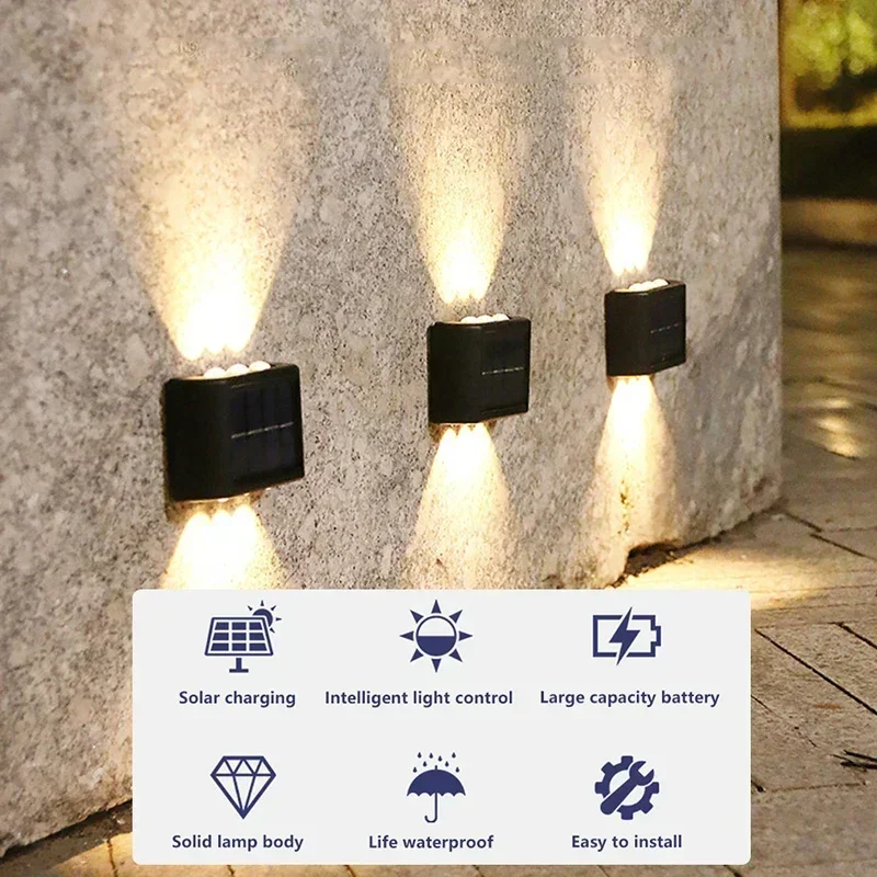 LED Solar Light Outdoor Waterp - Wall Lighting Outdoor ulasan dan harga