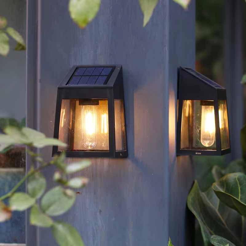 Solar Wall Light Outdoor Water - Outdoor Lighting Driveway ulasan dan harga