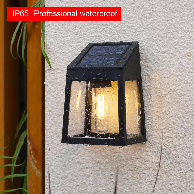 Solar Wall Light Outdoor Water - Outdoor Lighting Driveway ulasan dan harga