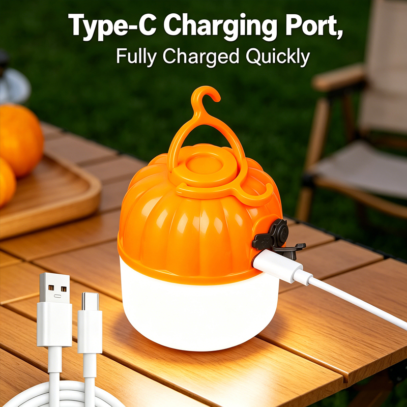 Mini Portable LED Pumpkin Bulb - Outdoor Lighting Replacement Bulbs ulasan dan harga