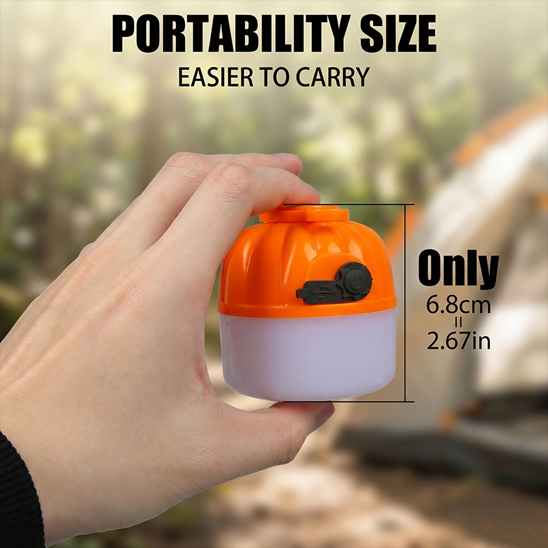 Mini Portable LED Pumpkin Bulb - Outdoor Lighting Replacement Bulbs ulasan dan harga
