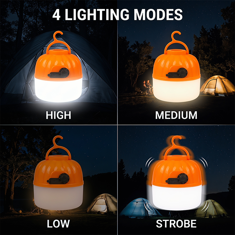 Mini Portable LED Pumpkin Bulb - Outdoor Lighting Replacement Bulbs ulasan dan harga