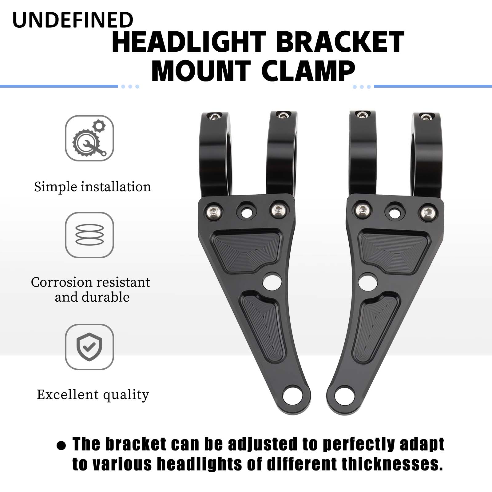 33mm-58mm Headlight Bracket Mo - Outdoor Lighting Milwaukee ulasan dan harga