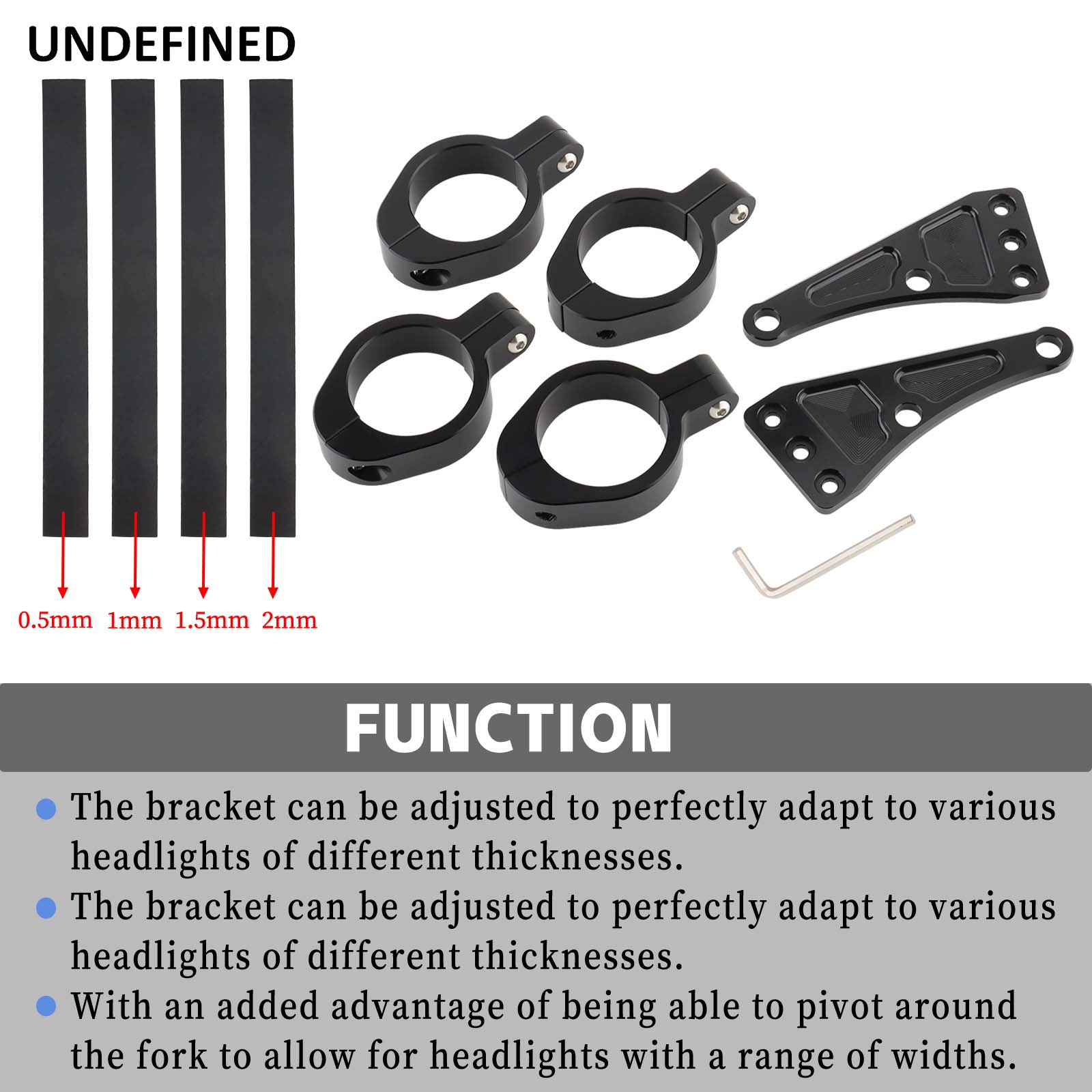33mm-58mm Headlight Bracket Mo - Outdoor Lighting Milwaukee ulasan dan harga