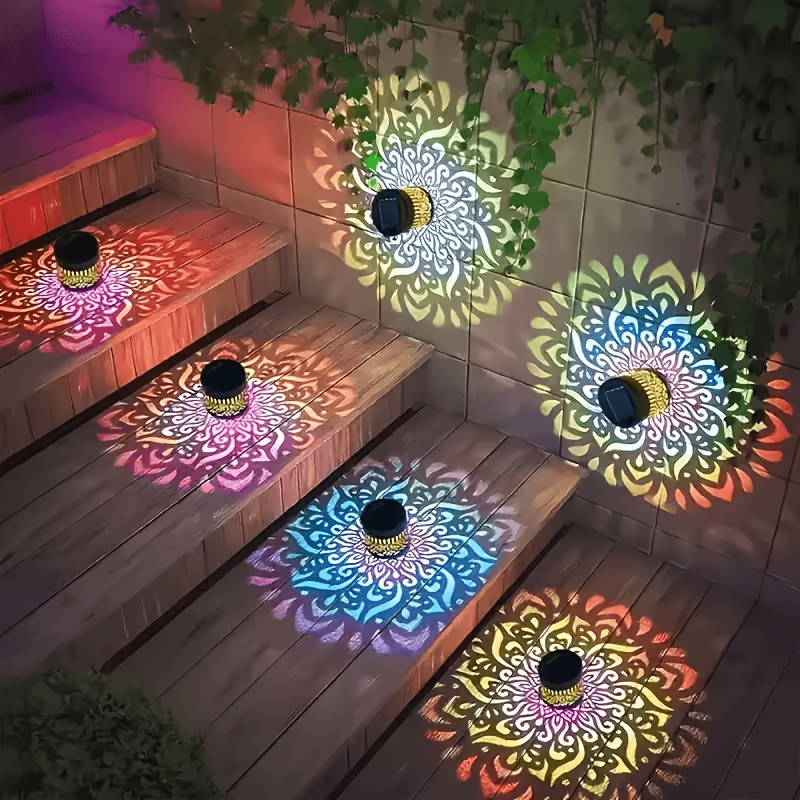 1/2/4 Packs Solar Fence Lights - Wall Lighting Outdoor ulasan dan harga