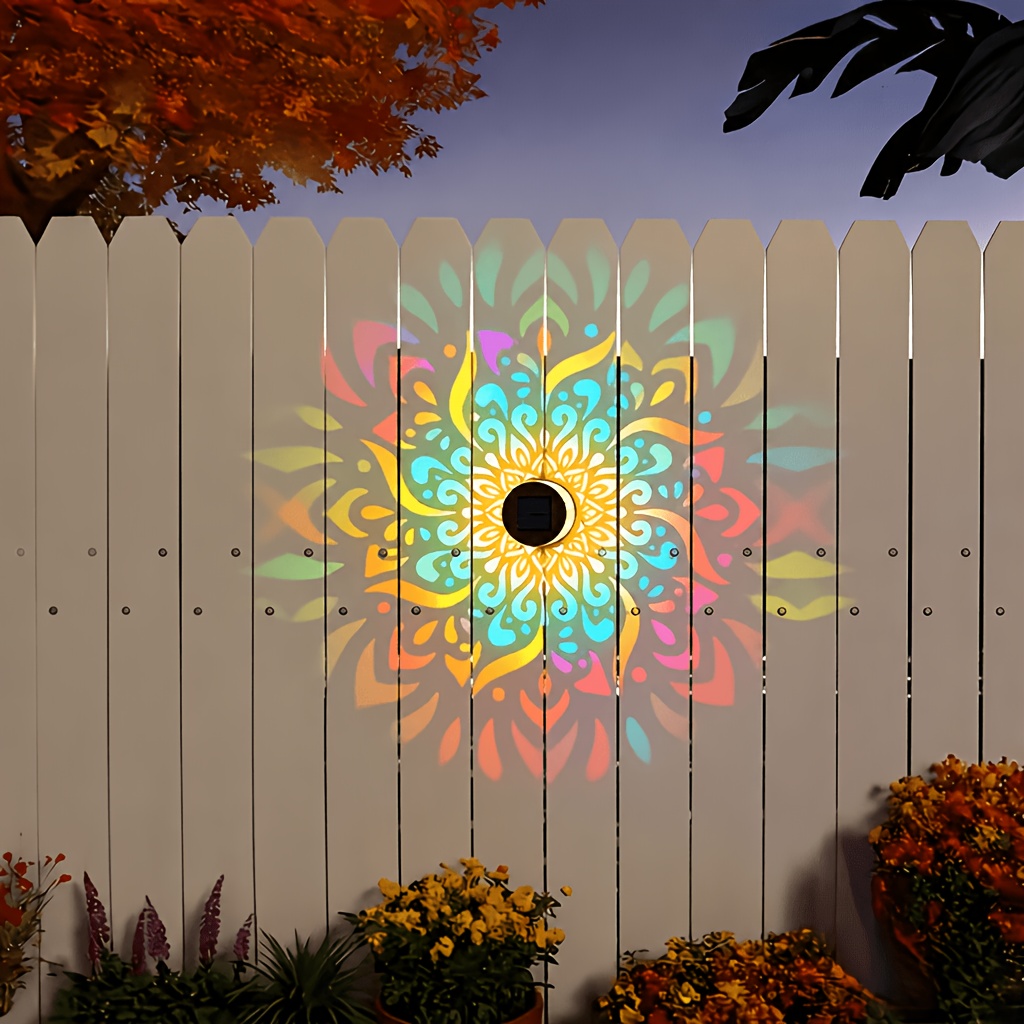 1/2/4 Packs Solar Fence Lights - Wall Lighting Outdoor ulasan dan harga