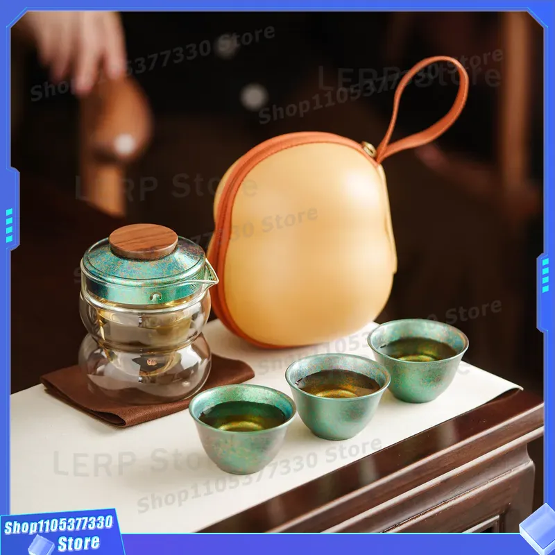 Pure Titanium Fulu Teapot Set  - Outdoor Lighting Expressions ulasan dan harga