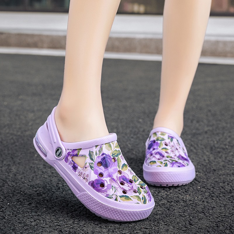 Painting Couples Clogs Men Sli - Outdoor Lighting For Your House ulasan dan harga