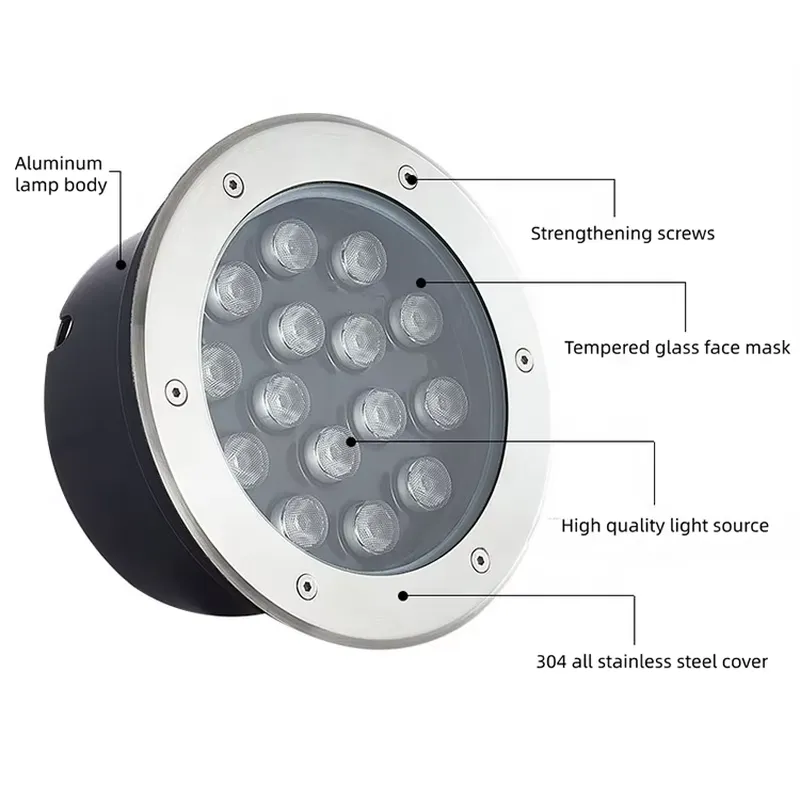 Waterproof IP67 LED Undergroun - Outdoor Lighting Driveway ulasan dan harga