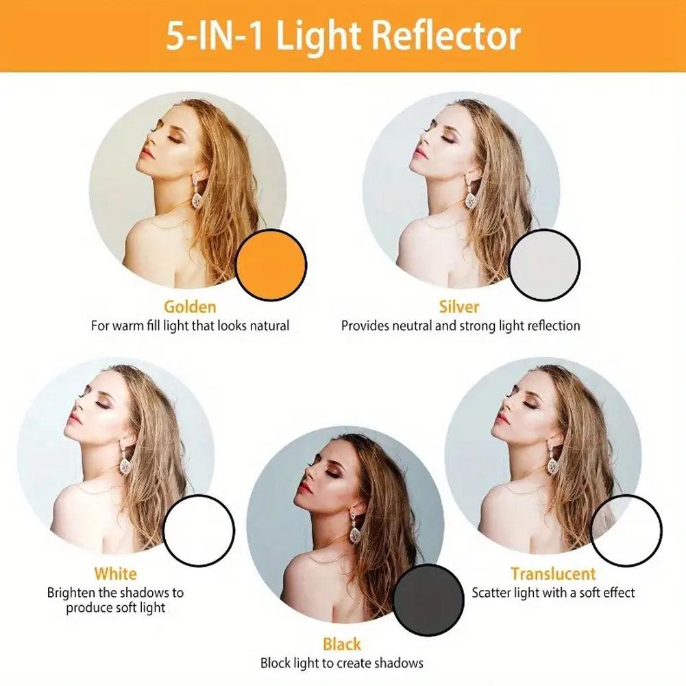 MYOBO 5-in-1 Photography Refle - Outdoor Lighting Kit Photography ulasan dan harga