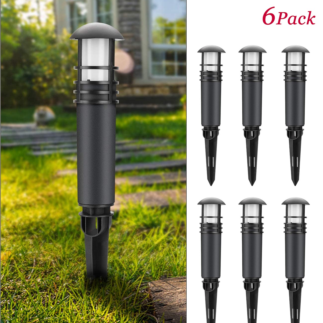 QACA 12V 3W Low Voltage LED Pa - Outdoor Lighting Driveway ulasan dan harga
