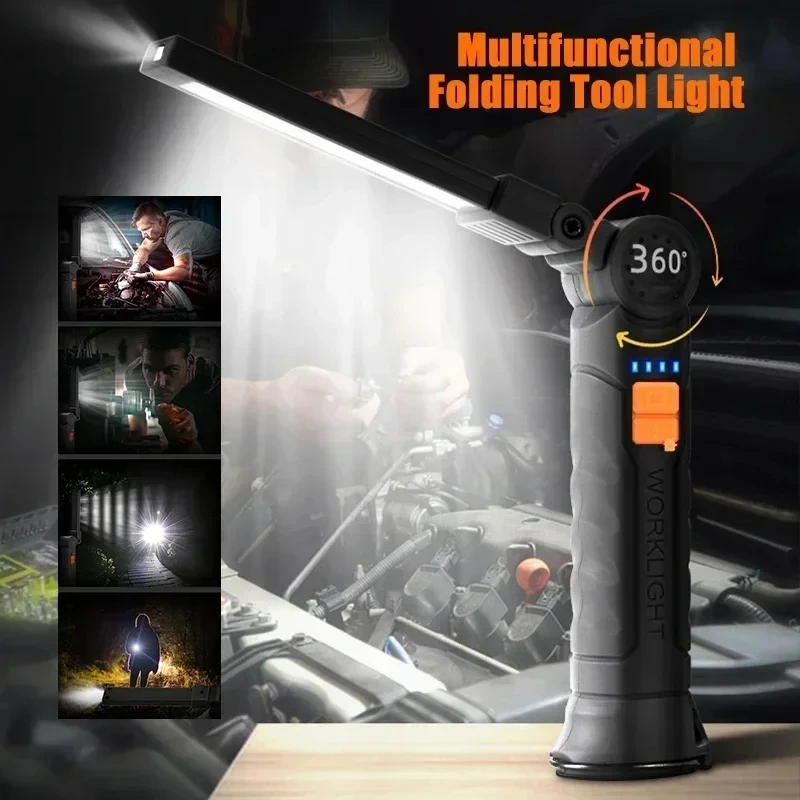 Portable COB LED Flashlight US - Outdoor Lighting Replacement Bulbs ulasan dan harga