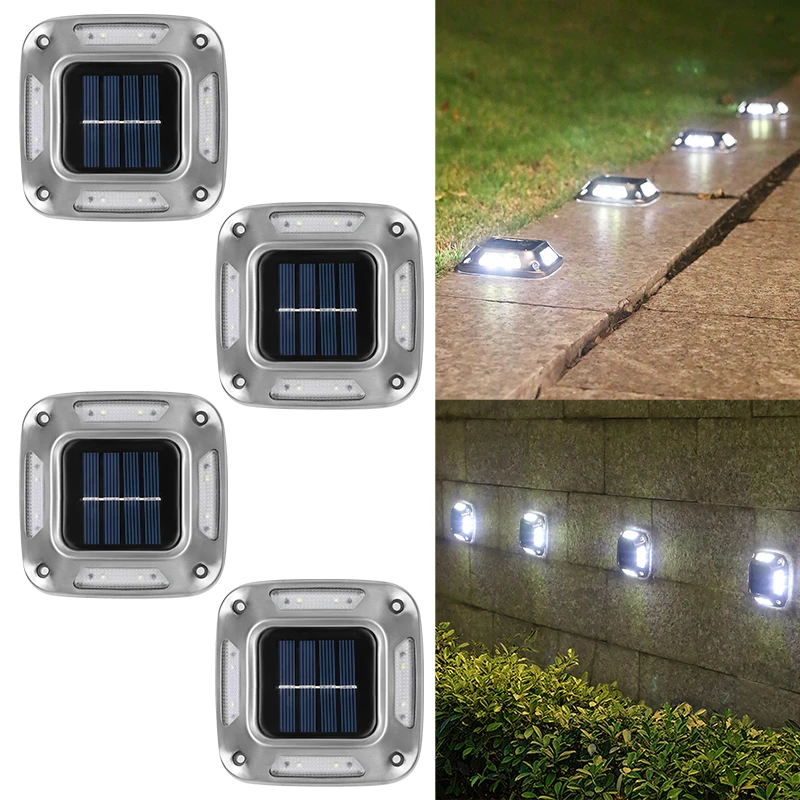 8LED Solar Driveway Light Outd - Outdoor Lighting Driveway ulasan dan harga