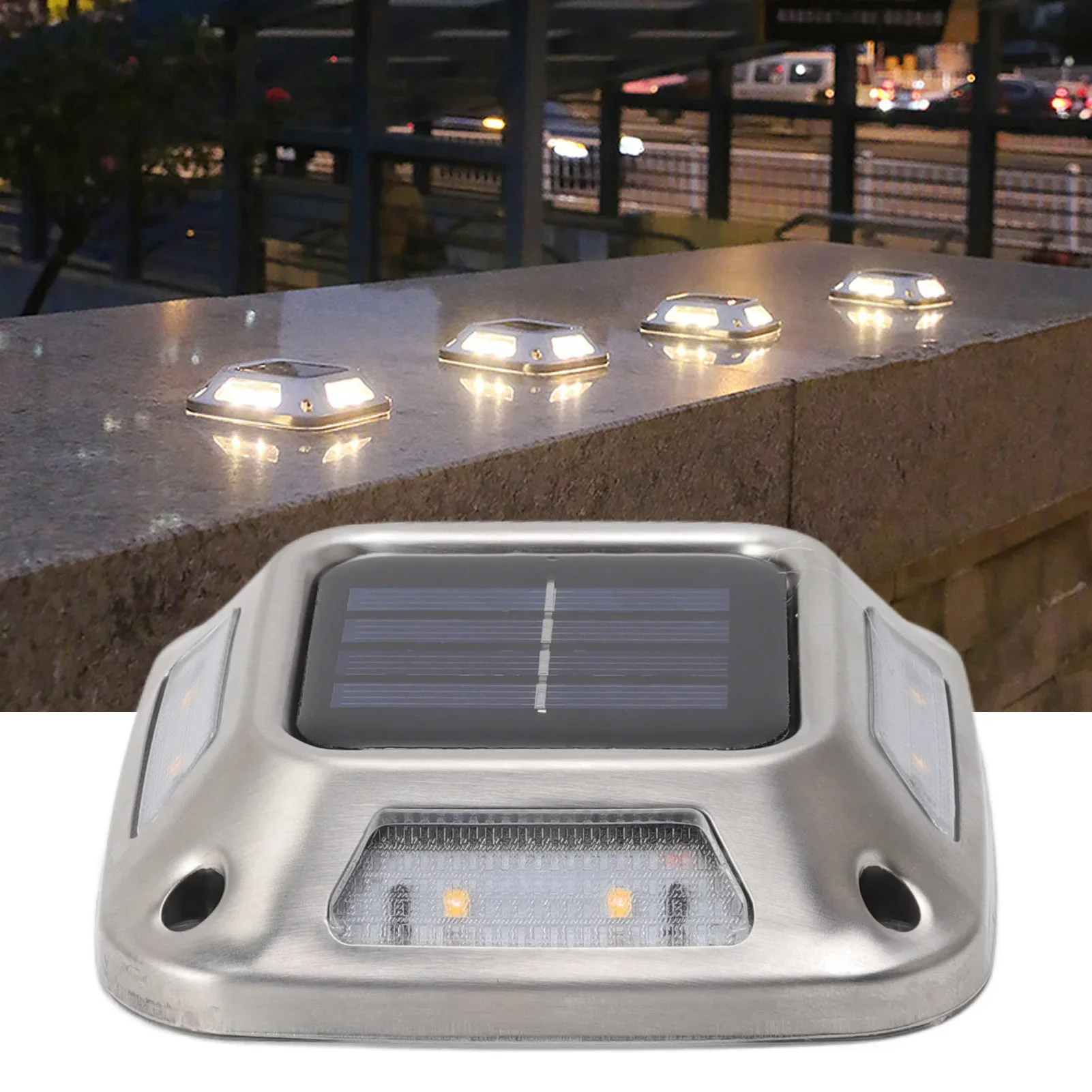 8LED Solar Driveway Light Outd - Outdoor Lighting Driveway ulasan dan harga