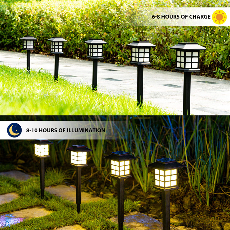 1-10PCS Solar Pathway Light Ou - Outdoor Lighting Driveway ulasan dan harga