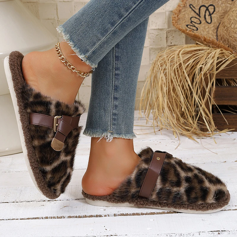 Fashion Leopard Print Fur Slip - Outdoor Lighting For Your House ulasan dan harga