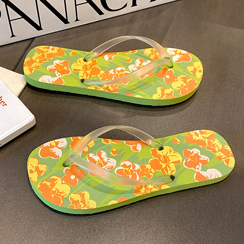 New Flower Beach Slippers Wome - Outdoor Lighting For Your House ulasan dan harga