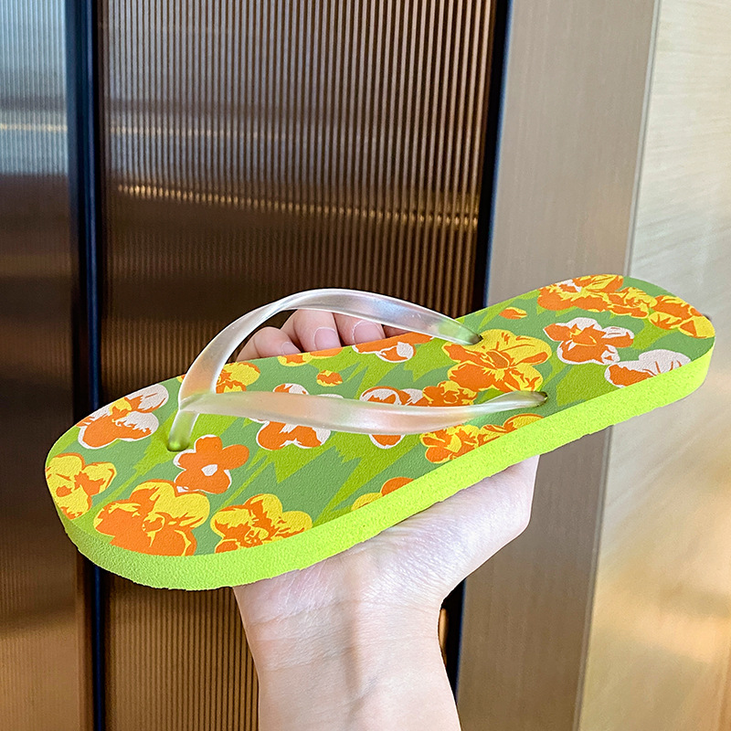 New Flower Beach Slippers Wome - Outdoor Lighting For Your House ulasan dan harga