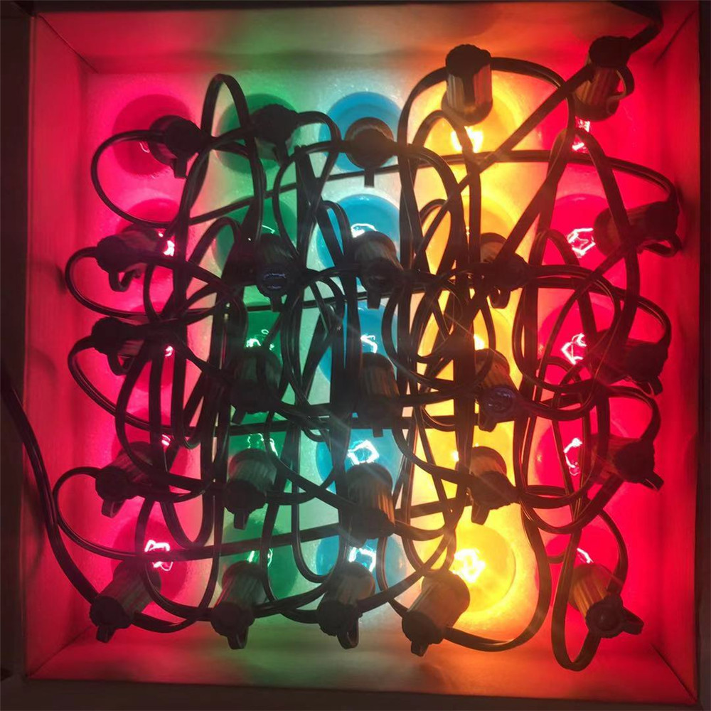 7.5M 25 G40 Globe Patio String - String Light Bistro ulasan dan harga