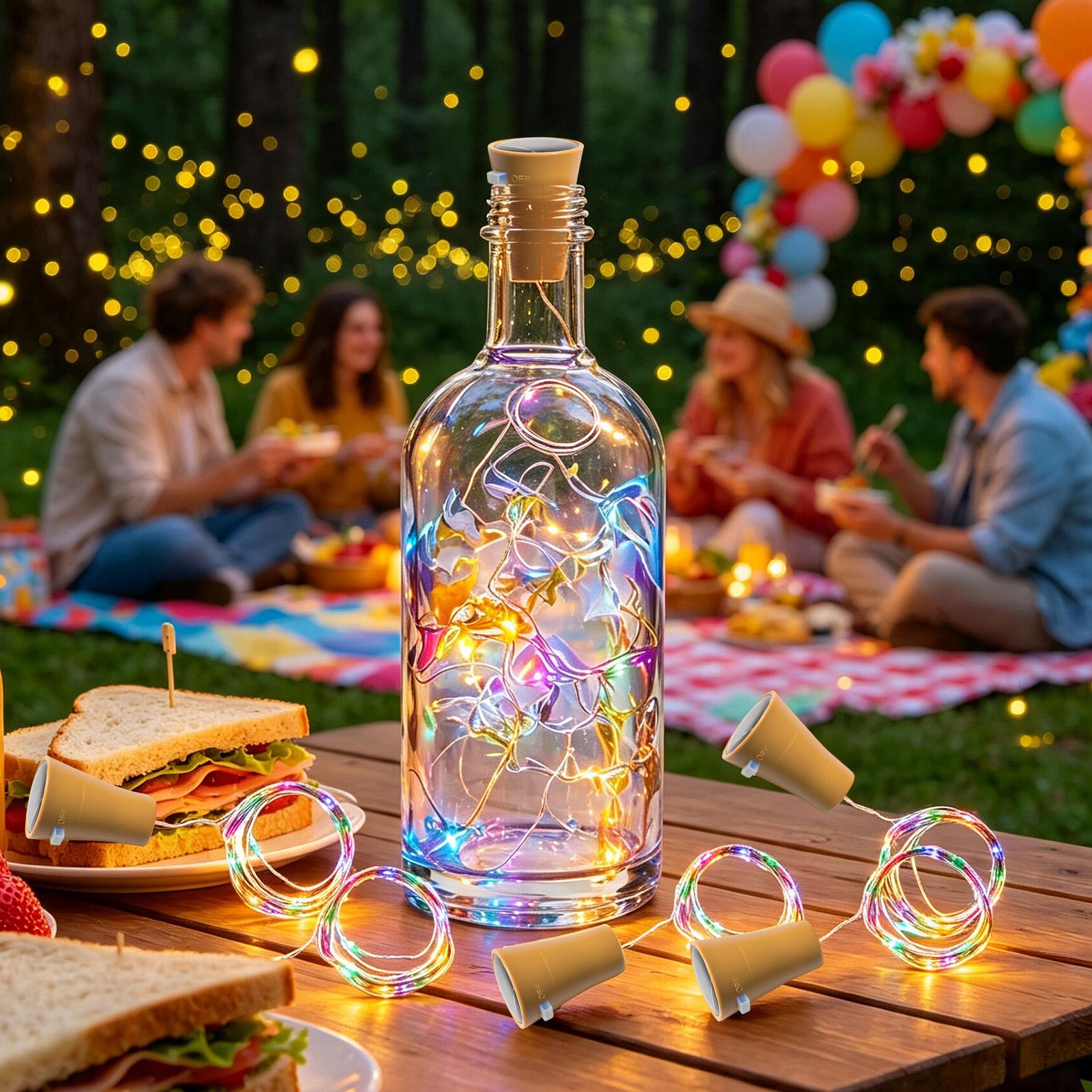 Solar Wine Bottle Lights LED W - Outdoor Lighting Diy ulasan dan harga