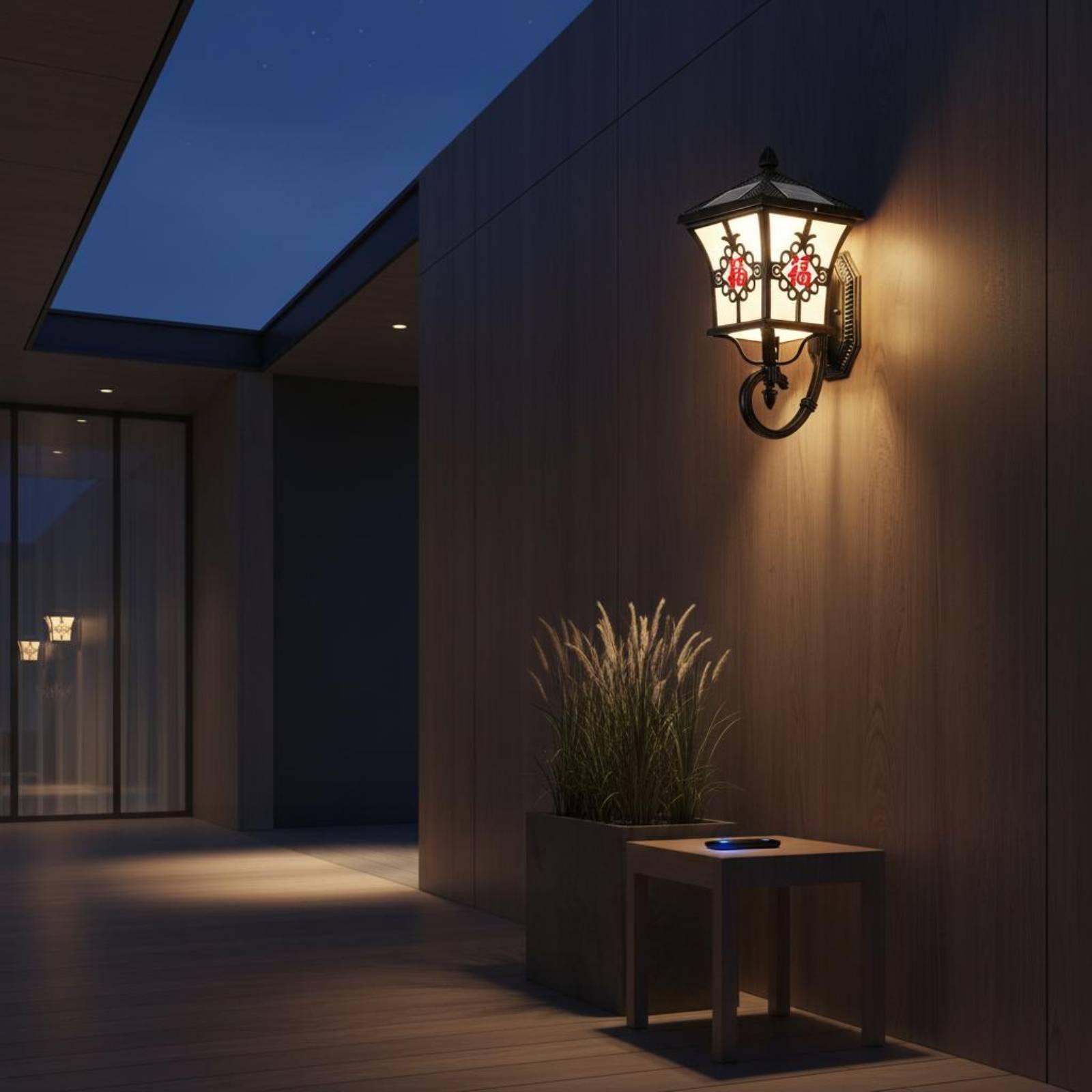 Solar Led Outdoor Wall Lamp El - Wall Lighting Outdoor ulasan dan harga