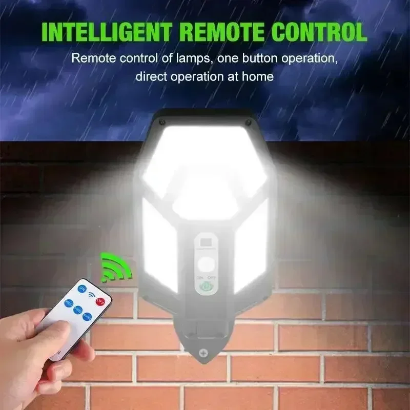 12000LM Powerful Solar Wall La - Wall Lighting Outdoor ulasan dan harga