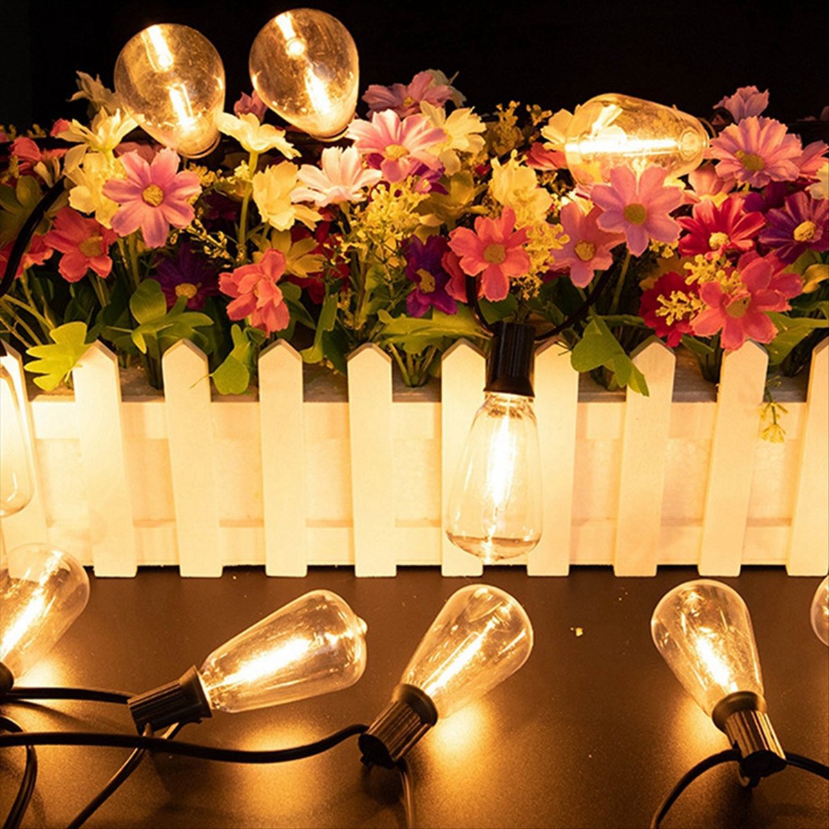 Top ST38 LED Light String Pati - String Light Bistro ulasan dan harga