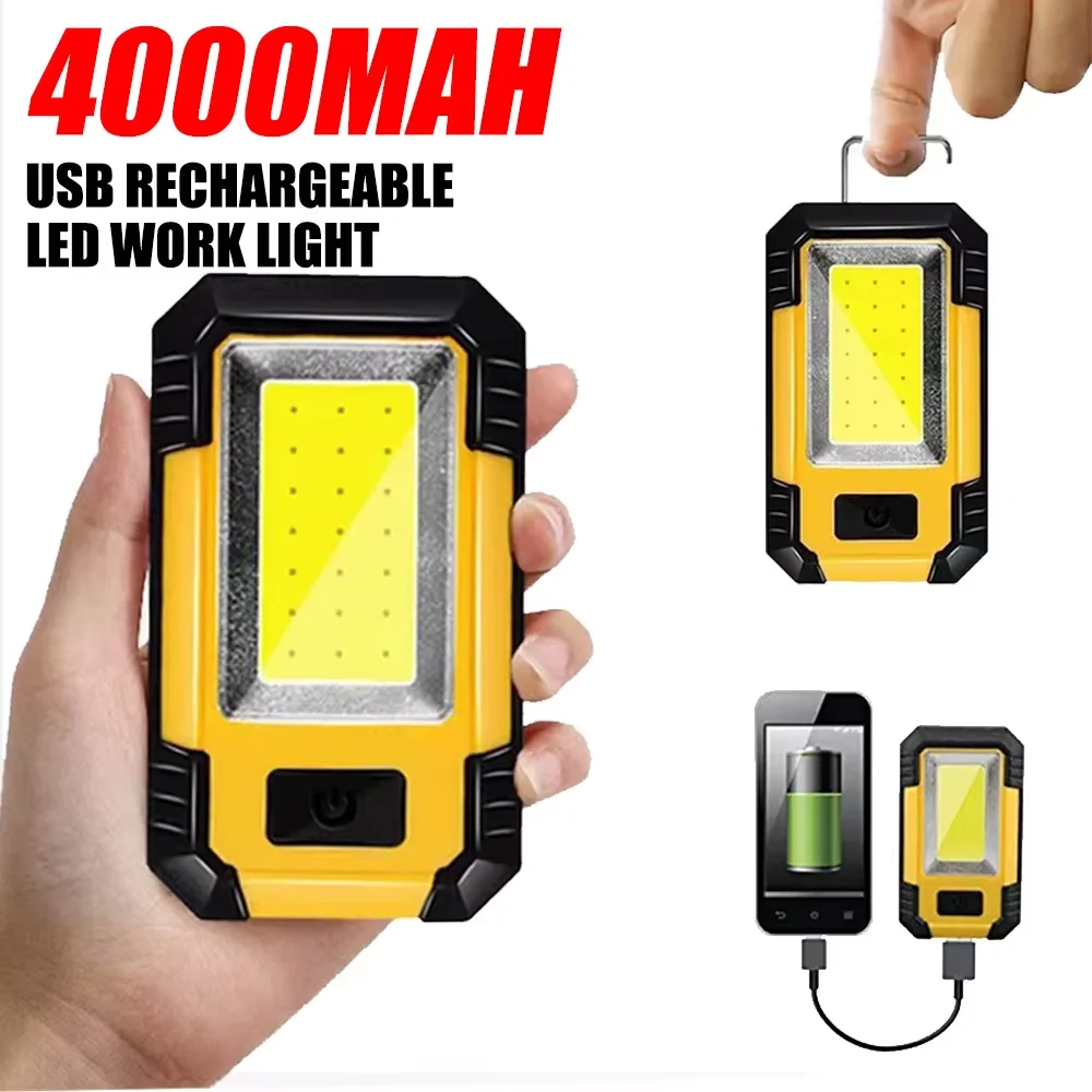 Rechargeable 4000MaH Work Ligh - Outdoor Lighting Replacement Bulbs ulasan dan harga