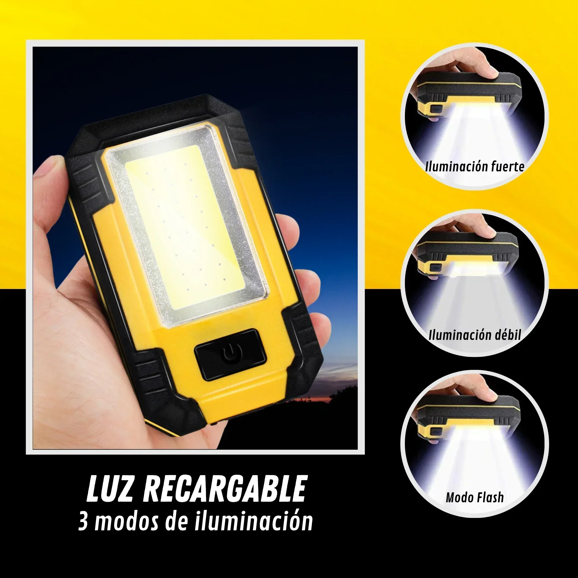 Rechargeable 4000MaH Work Ligh - Outdoor Lighting Replacement Bulbs ulasan dan harga
