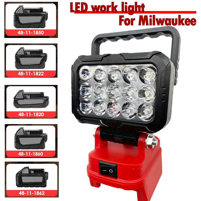 LED Light For Milwaukee Batter - Outdoor Lighting Milwaukee ulasan dan harga