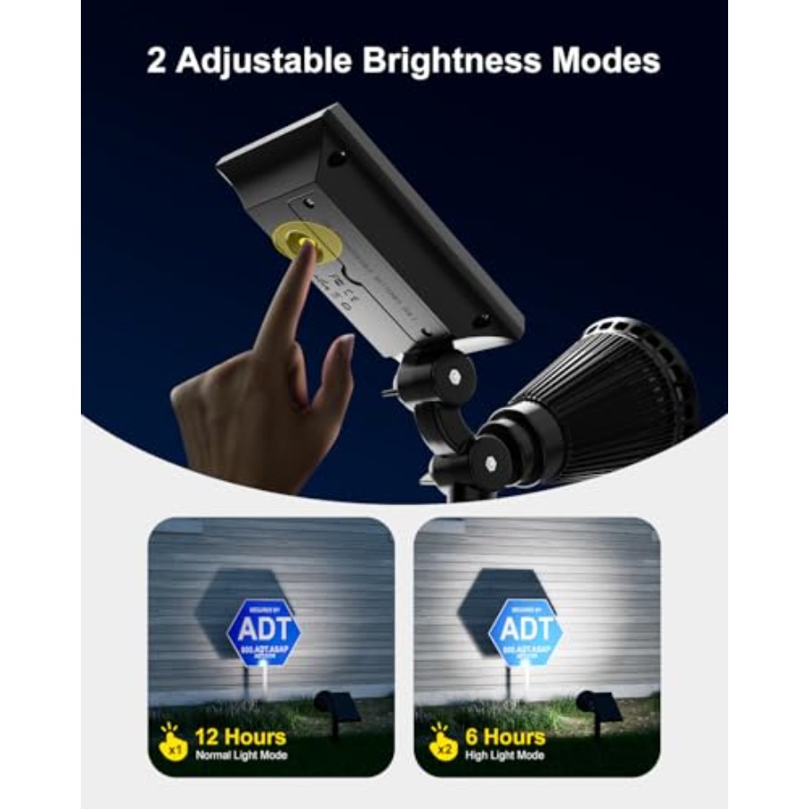 Solar Spotlights Outdoor Water - Wall Lighting Outdoor ulasan dan harga