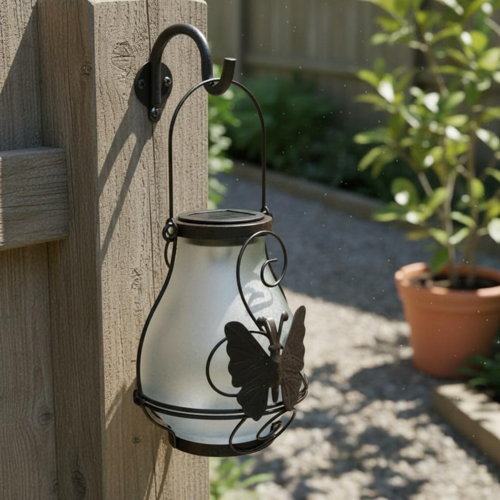 Solar Butterfly Lantern Waterp - Wall Lighting Outdoor ulasan dan harga