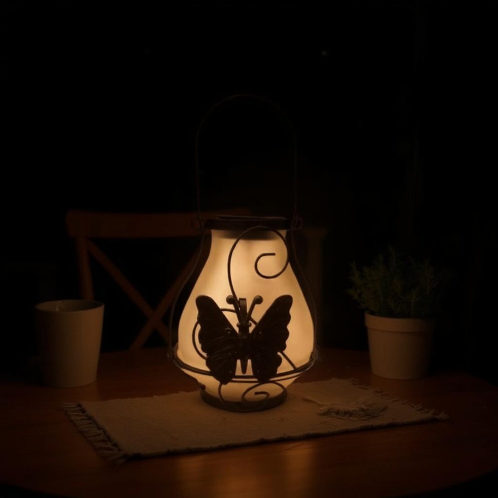 Solar Butterfly Lantern Waterp - Wall Lighting Outdoor ulasan dan harga